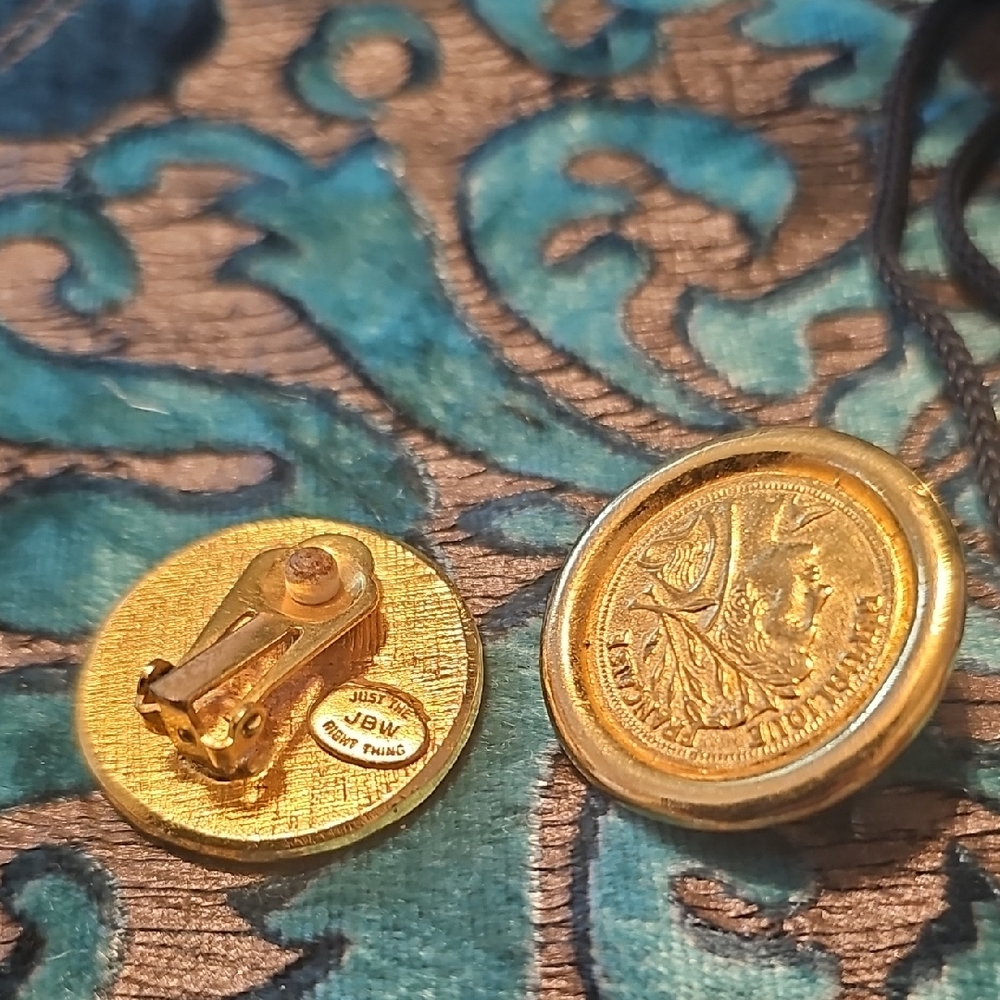 JBW Gold Clip-On Earrings